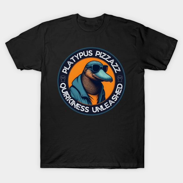 Platypus Pizzazz T-Shirt by Pearsville